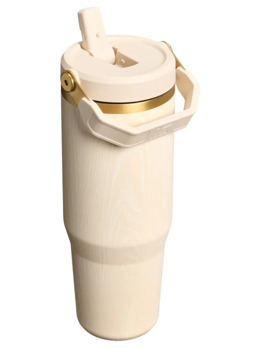 The Stanley IceFlow Flip Straw Active Hydration Tumbler | 30 OZ Birch Woodgrain